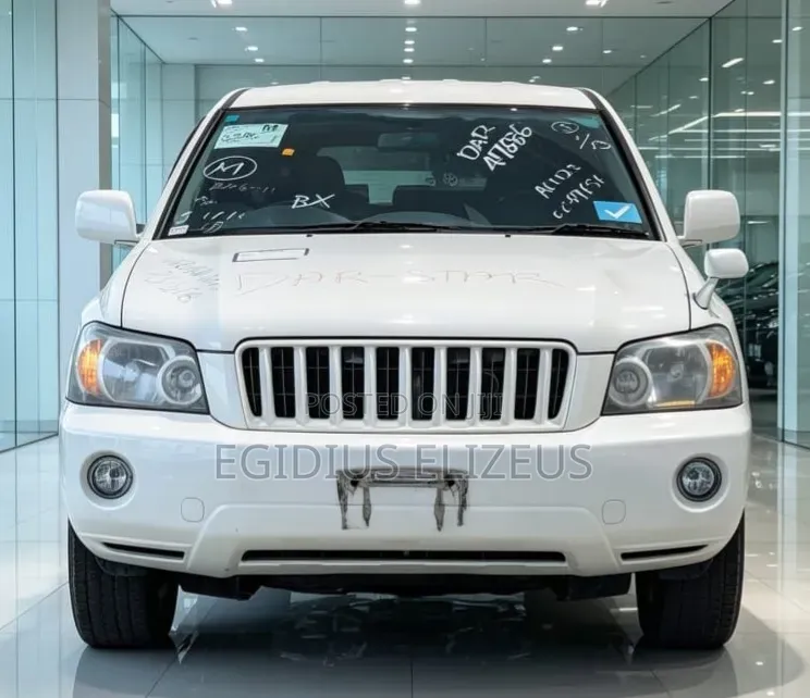 Toyota Kluger 2006 White