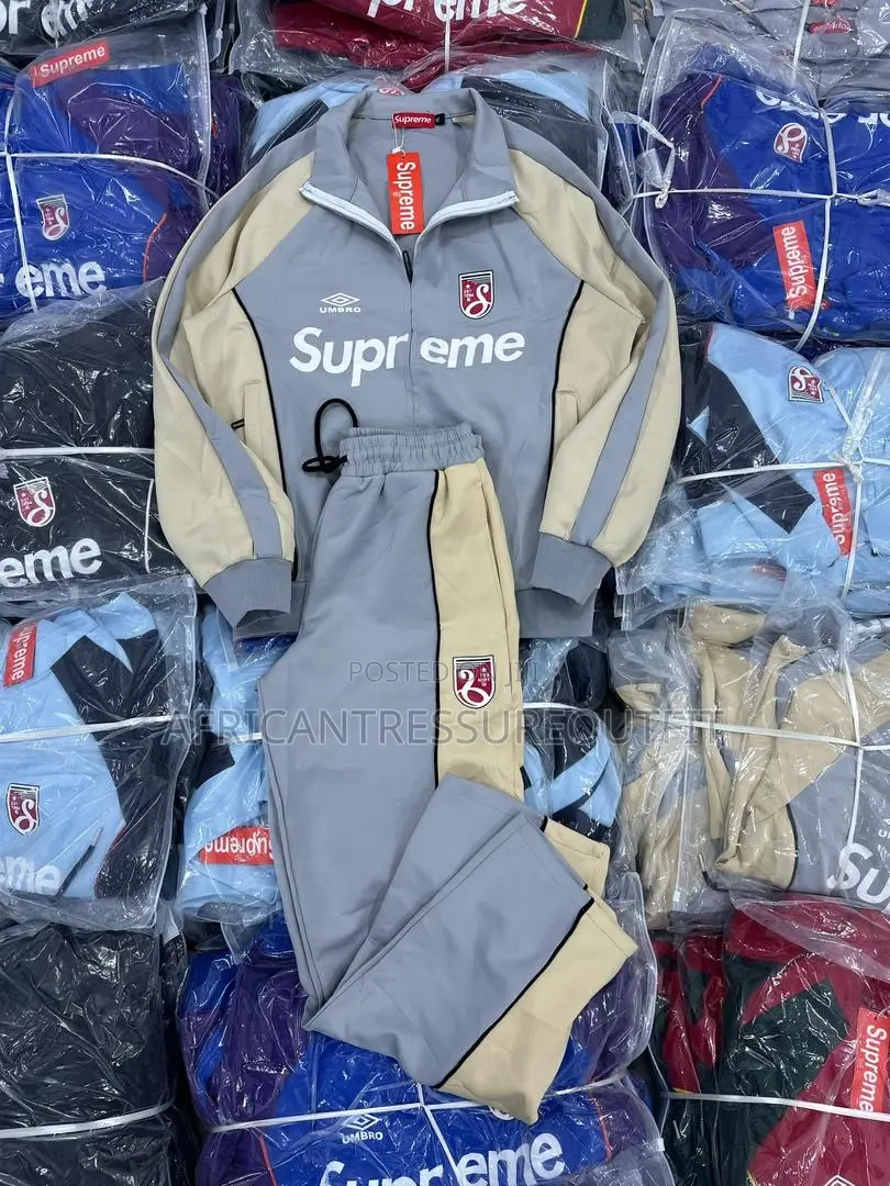 Supreme Collaborated With Umbro Fleece Zip-Up Jackets Available