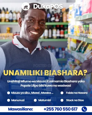Mfumo Wa Mauzo Wa Dukapos | Pos System Ya Maduka Tanzania