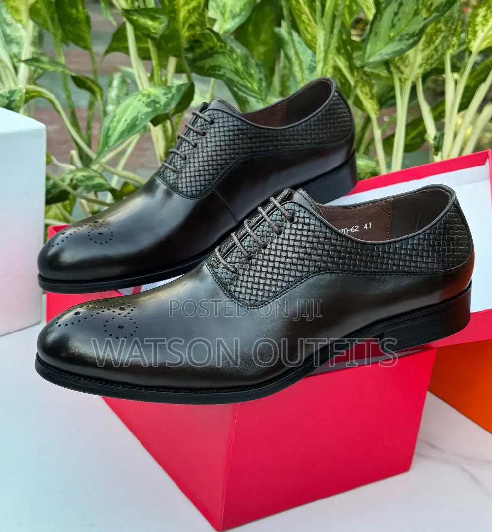 Renato Castello and Franco Banneti Brands Men's Leather Shoes or Mocca