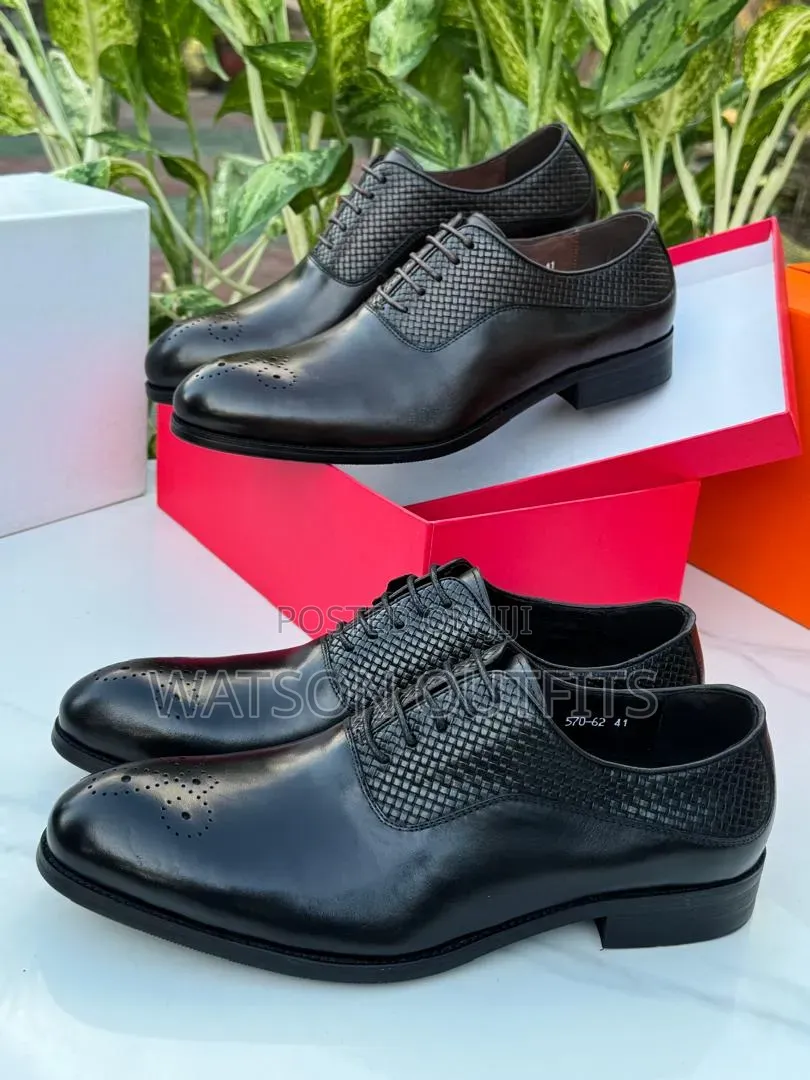 Renato Castello and Franco Banneti Brands Men's Leather Shoes or Mocca