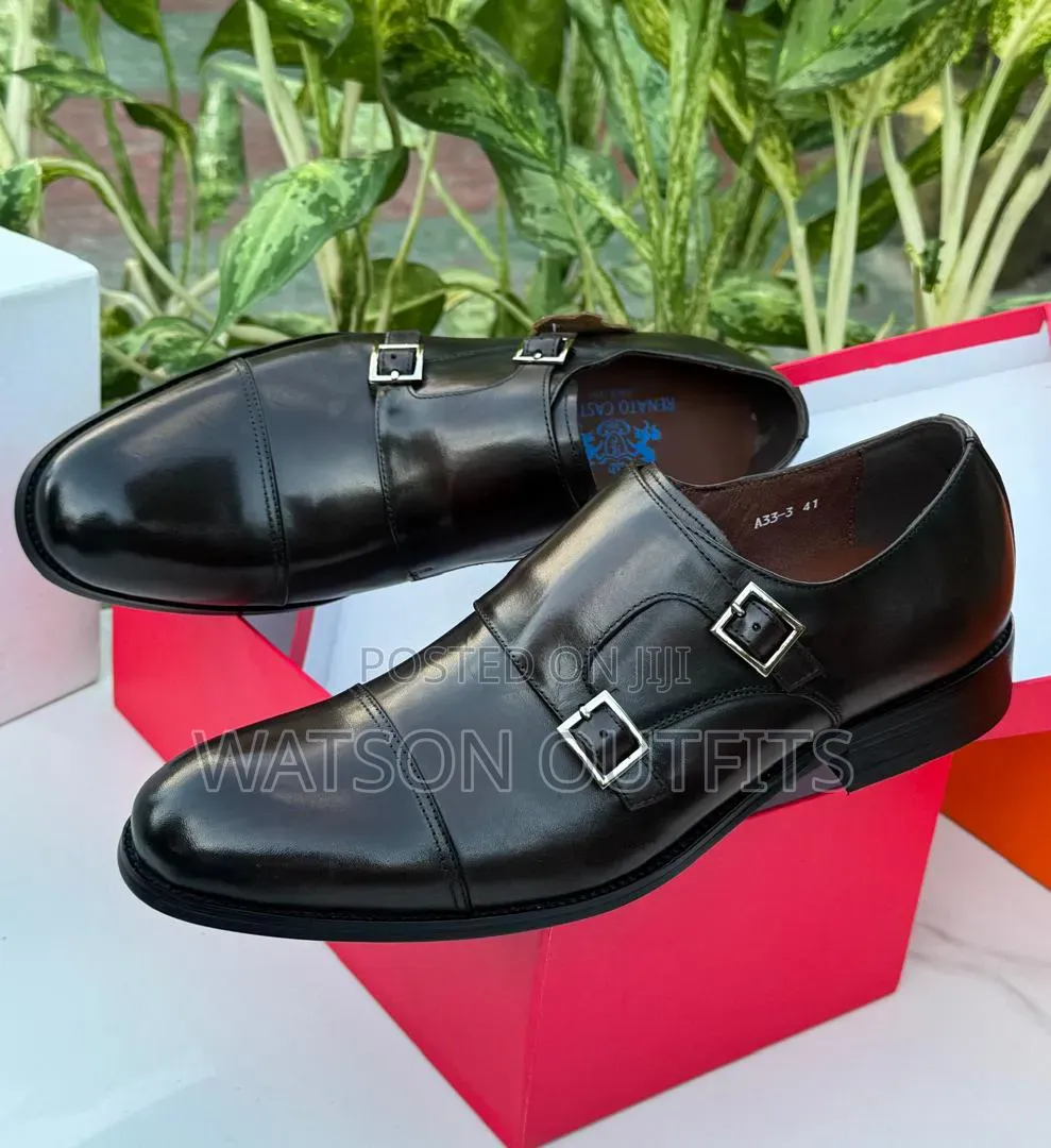 Renato Castello and Franco Banneti Brands Men's Leather Shoes or Mocca