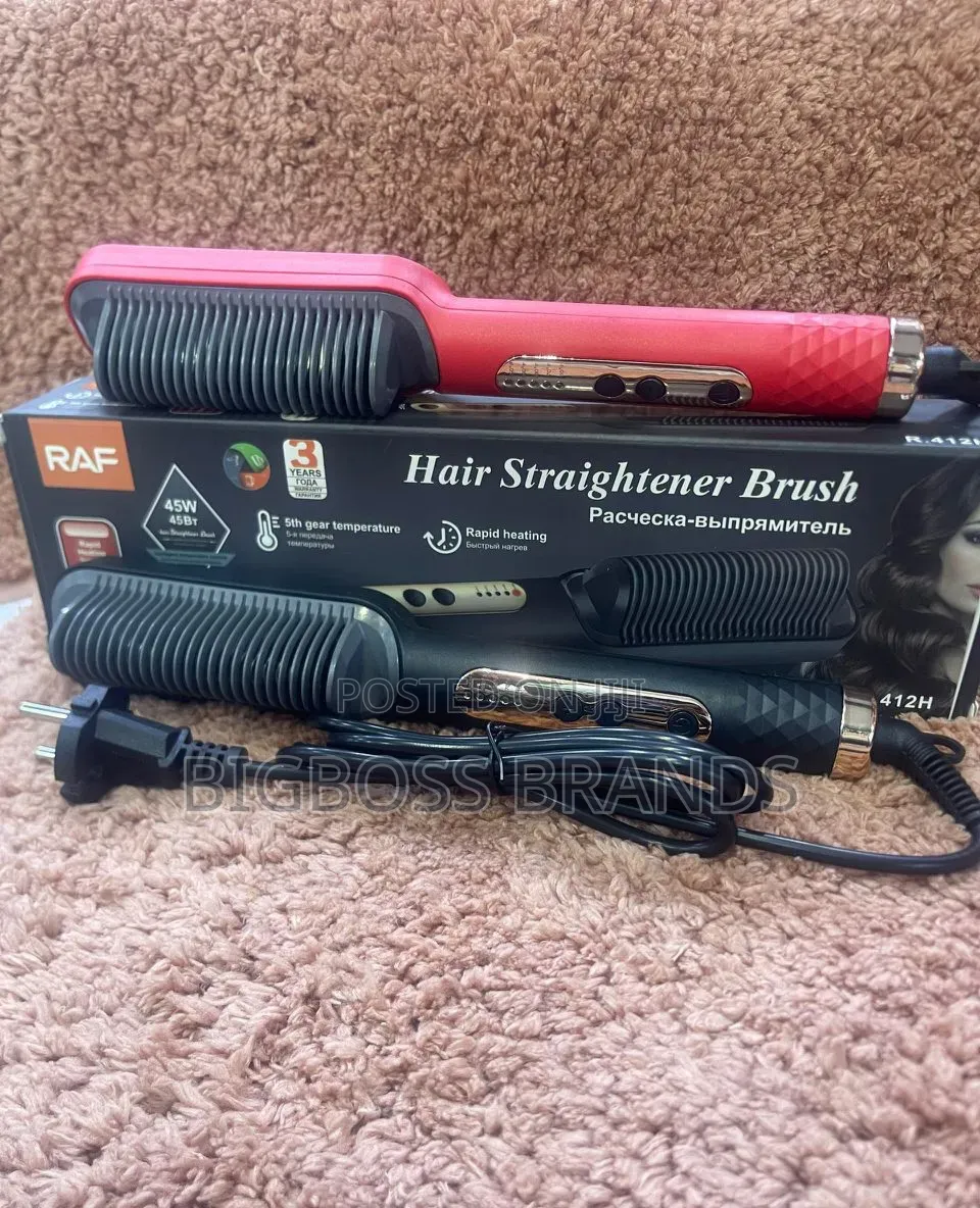 Hair Straightener Brush 45w