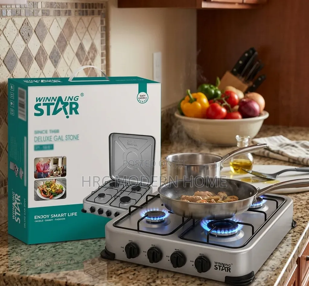 Winning Star Gas Stove (Plate 4) - Jiko Imara La Mezani