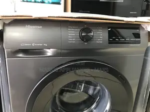 New! Hisense 9kg Frontloader Washing Machine Titanium Greywfqp9012vmt