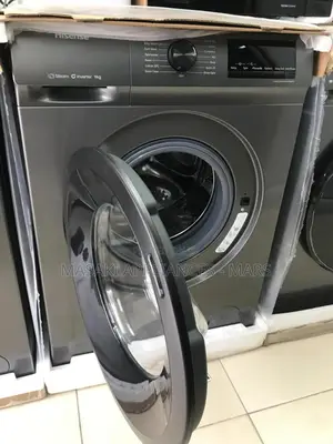 New! Hisense 9kg Frontloader Washing Machine Titanium Greywfqp9012vmt