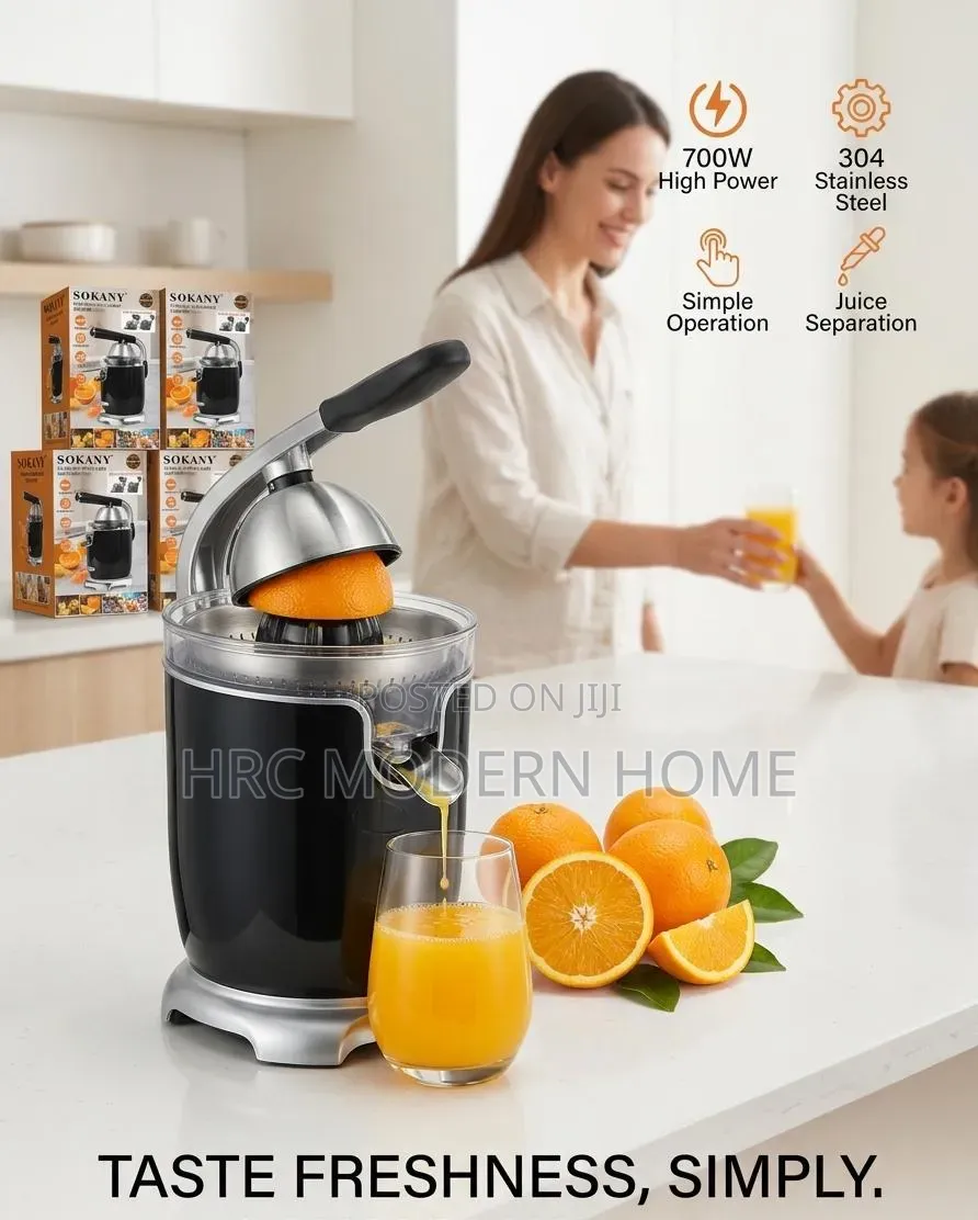 ​ Sokany Electric Citrus Juicer (Sk-01019) - 700w