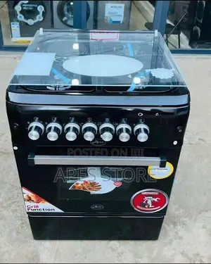 Aero Free Standing Cooker Plate 3 Gas 1 Electric + Oven