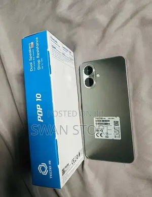 New Tecno Pop 10 64 GB Black