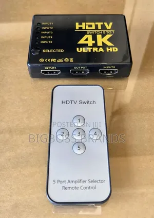 Hdmi Selectors Switch With Power 4 Ways