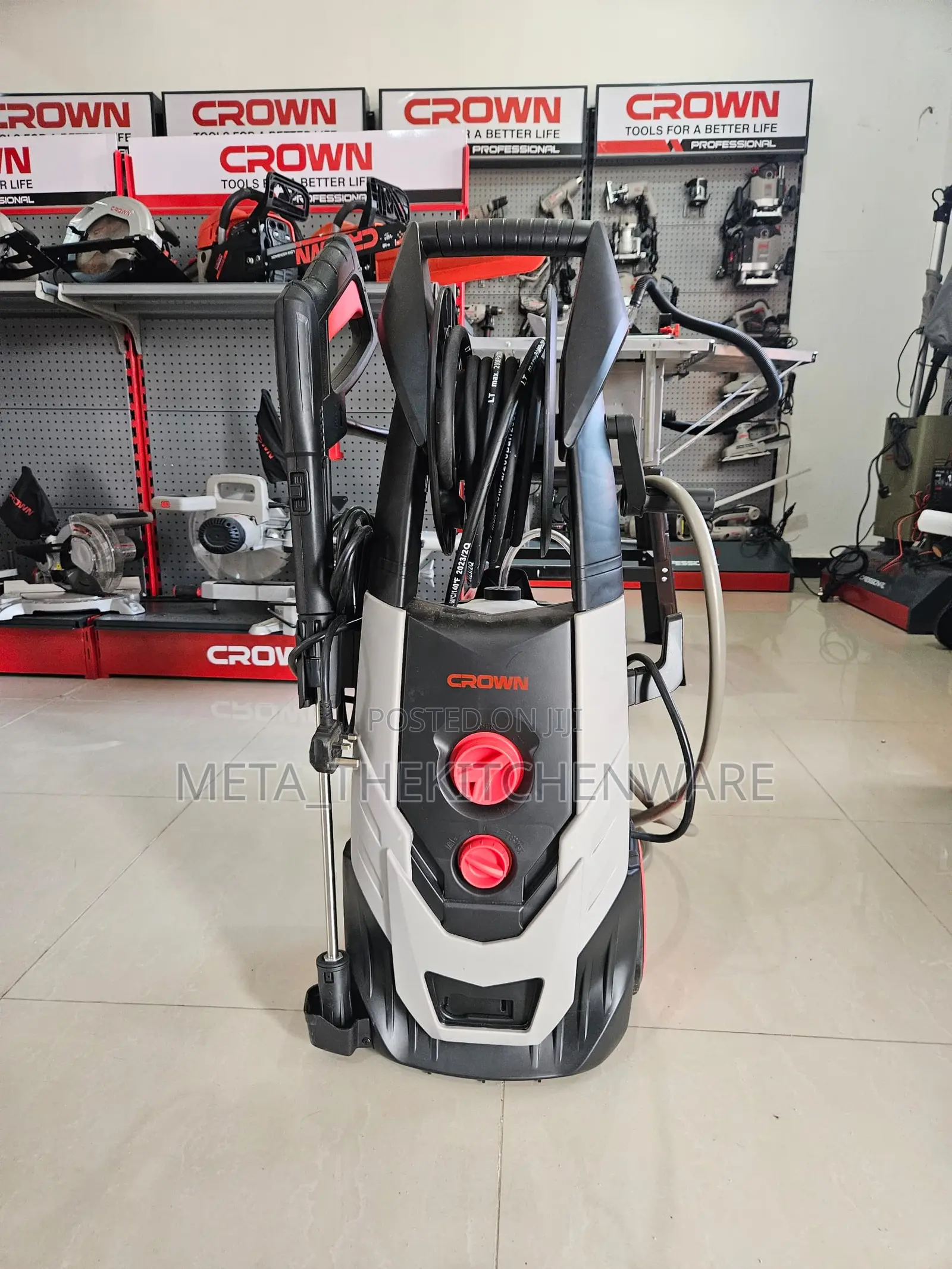 Crown Electric High Pressure Washer 2500w