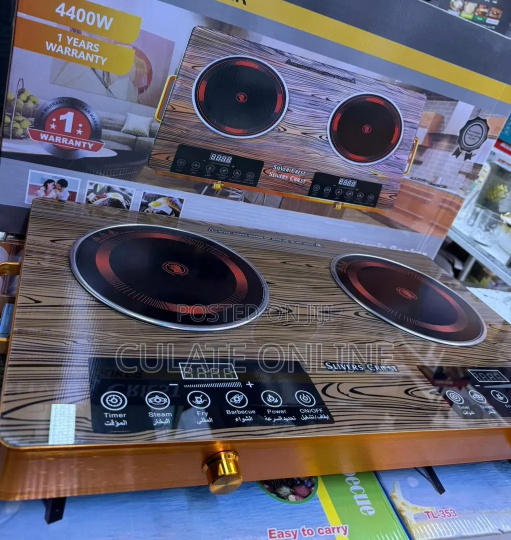 2 Plates Ceramic Electric Cooker