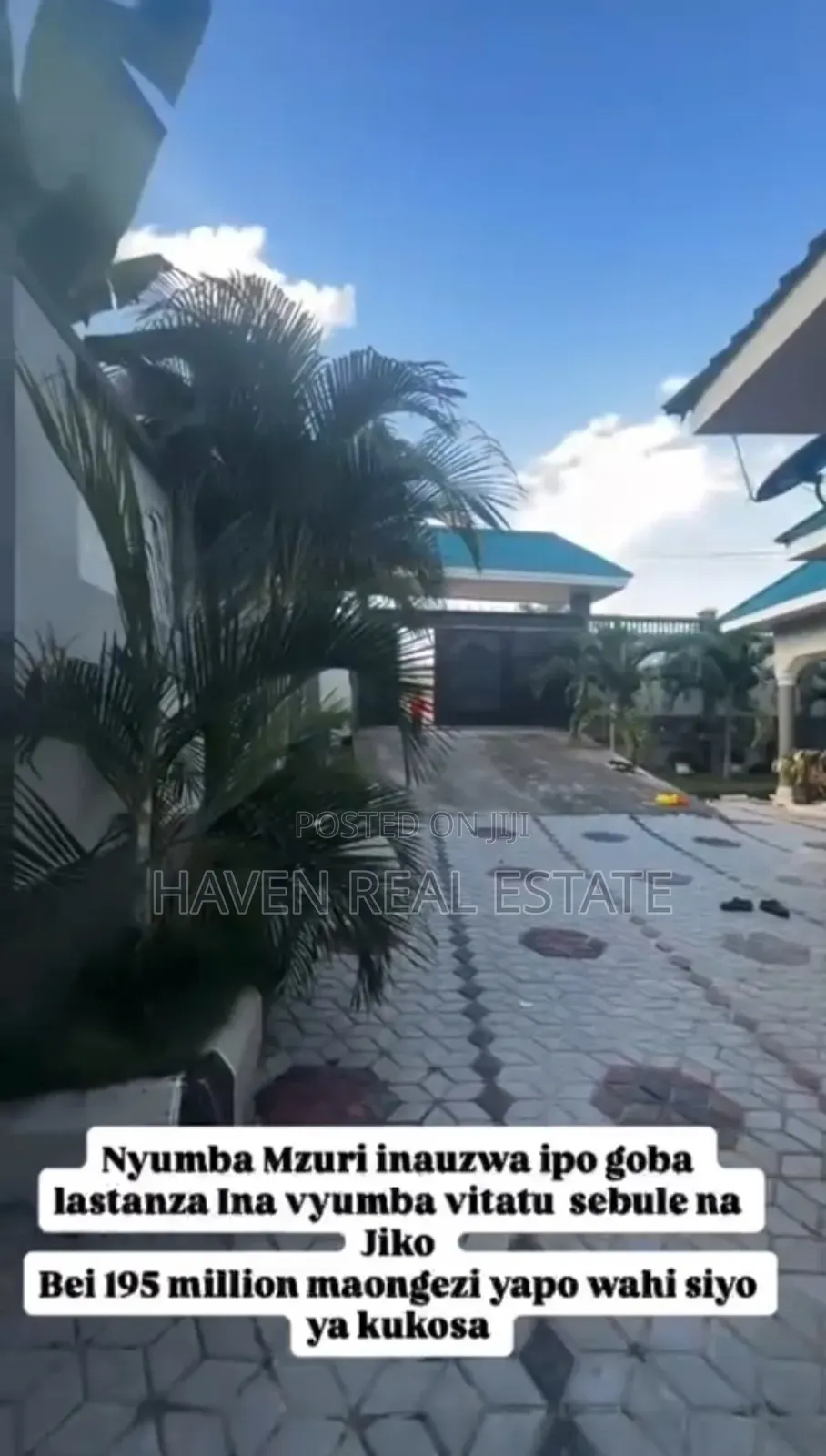 3bdrm House in Goba for sale