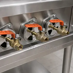 Luxury Canton Style 6-Burner Commercial Wok Range