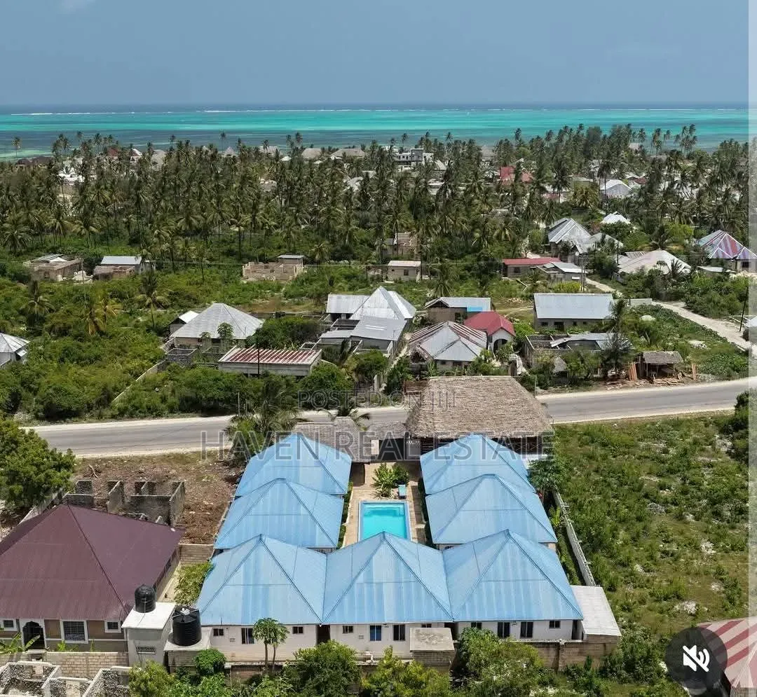 2nd Line Beach Hotel for Sale at Zanzibar