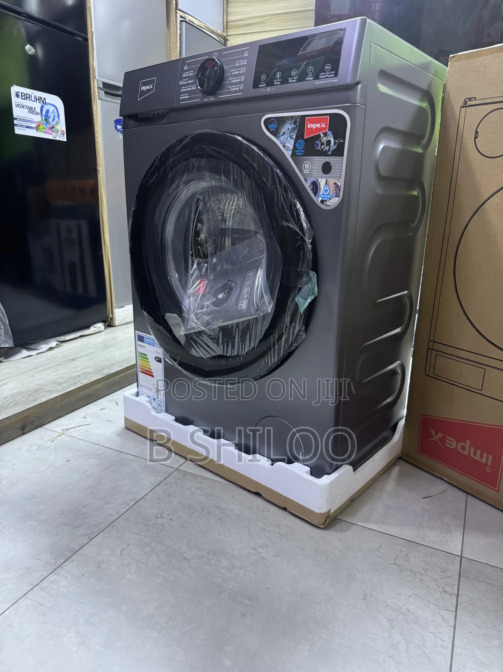 Impex Front Load Washing Machine