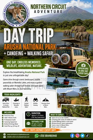 Day Trip To Arusha National Park