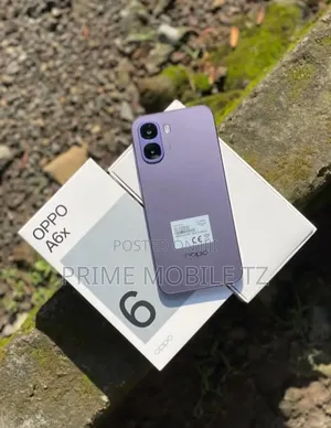 New Oppo A6x 128 GB Black