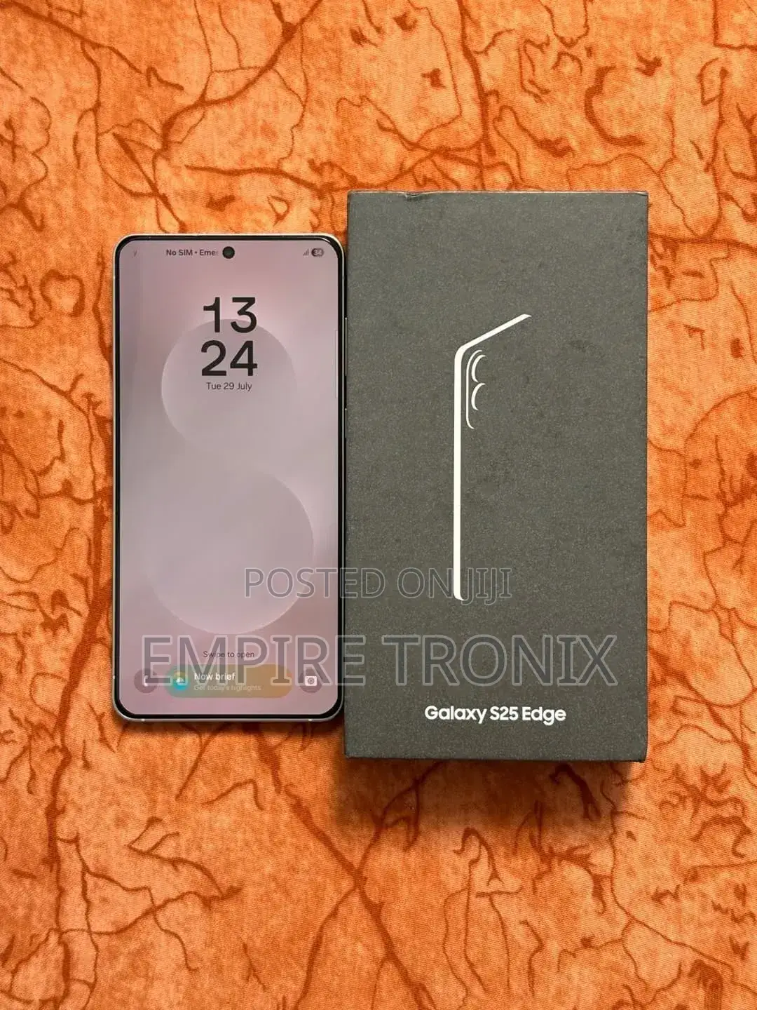New Samsung Galaxy S25 Edge 256 GB Silver
