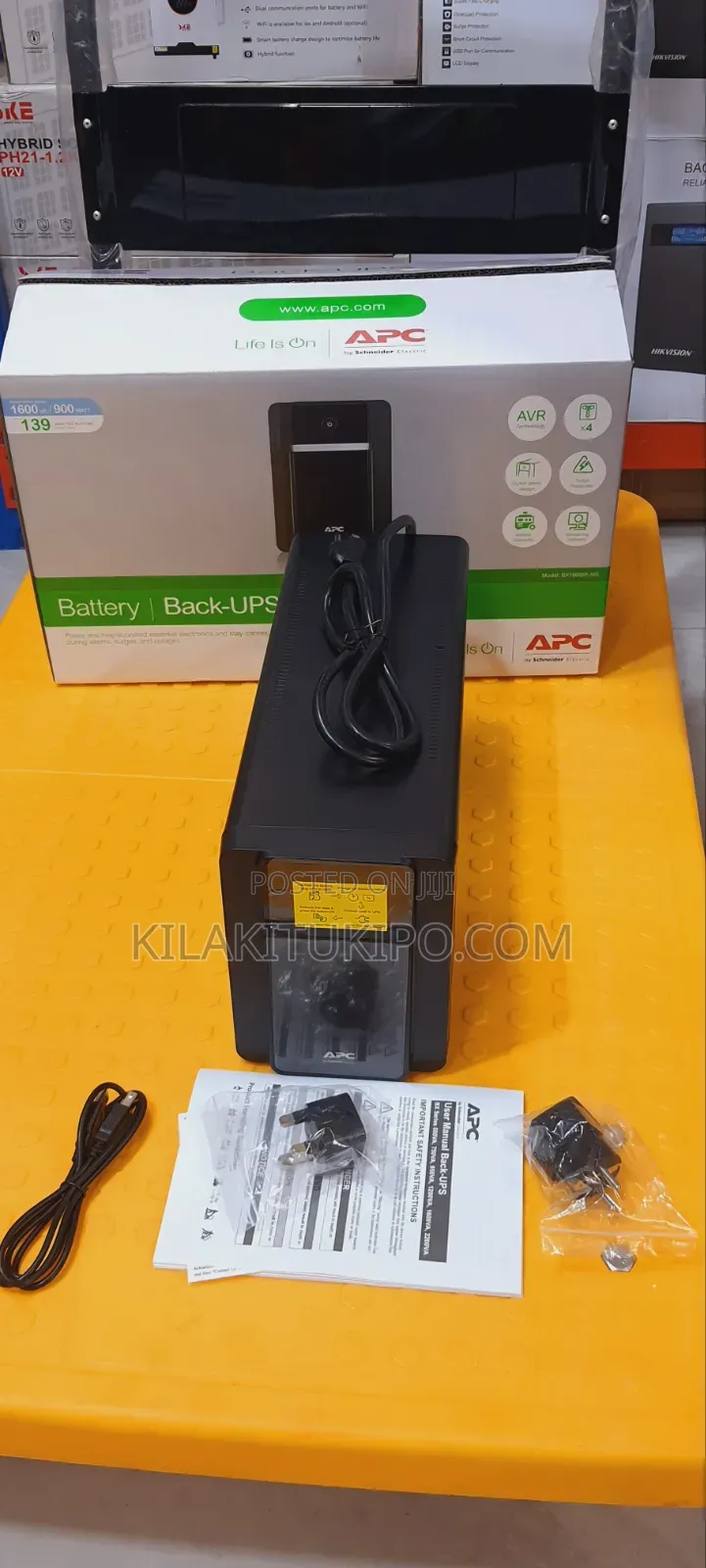 Apc Battery Backup Ups 1600va 900w