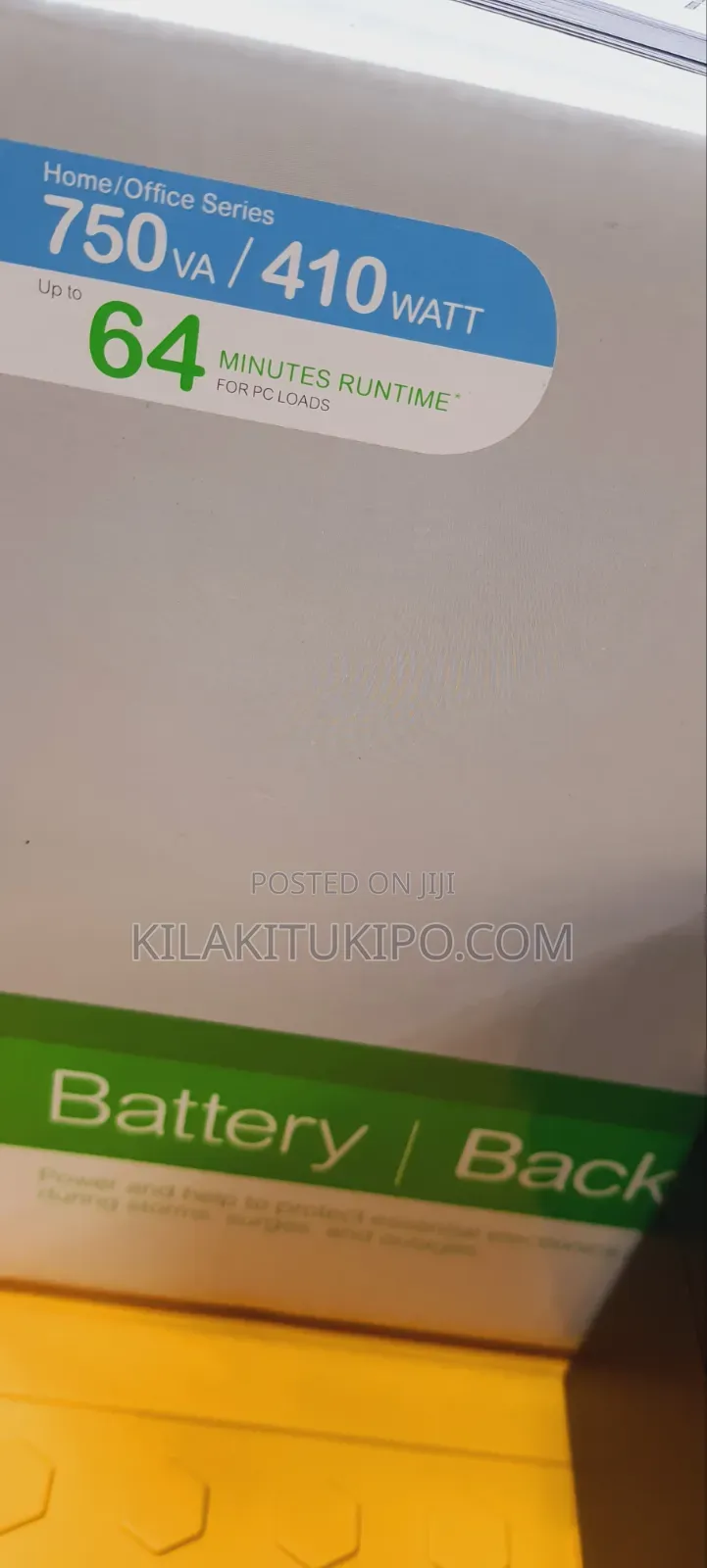 Apc 750va/410watt Battery Backup
