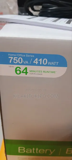 Apc 750va/410watt Battery Backup