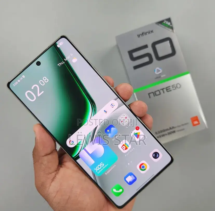 New Infinix Note 50 4G 256 GB Bronze