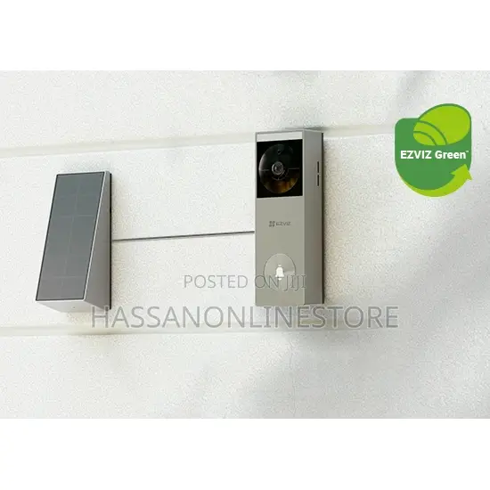 Ezviz Hp3 Pro Battery-powered Video Doorbell With Solar Panel