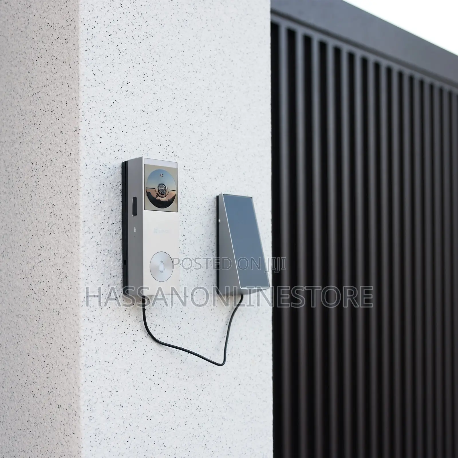 Ezviz Hp3 Pro Battery-powered Video Doorbell With Solar Panel