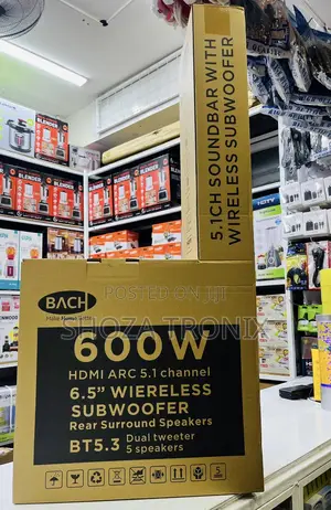 Bach Wireless Soundbar 600w