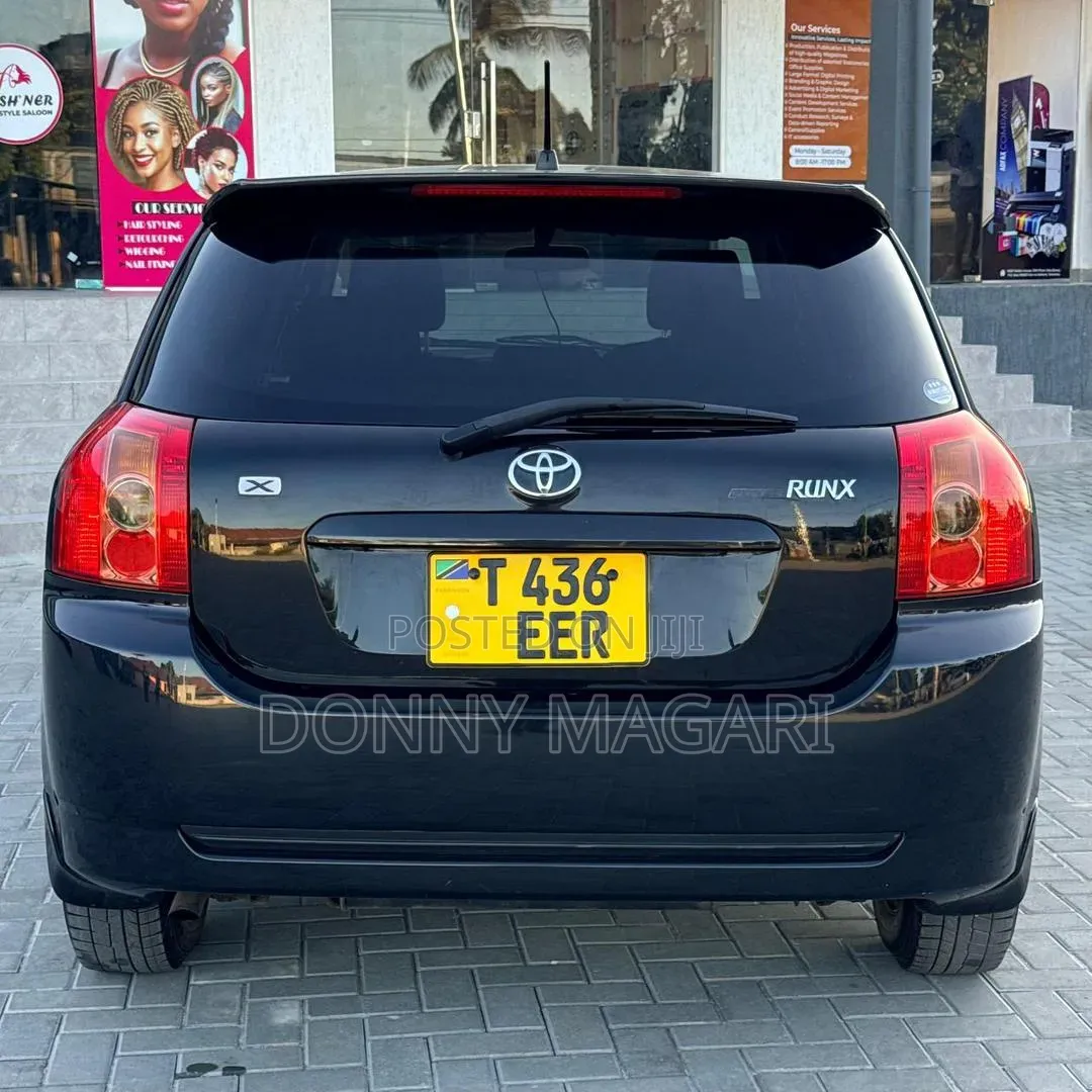 Toyota Corolla RunX 2007 Black