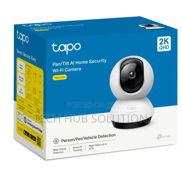 Tp-Link Tapo C220 Pan Tilt Smart Wi-Fi Security Camera