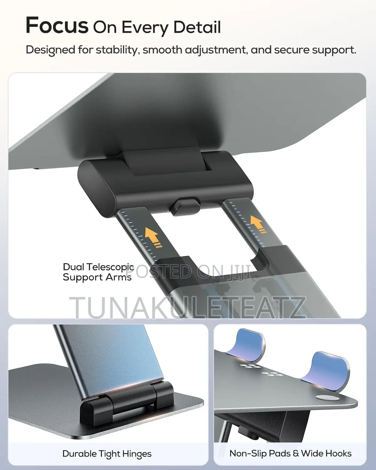 Nulaxy C5 Sit-to-Stand Laptop Stand