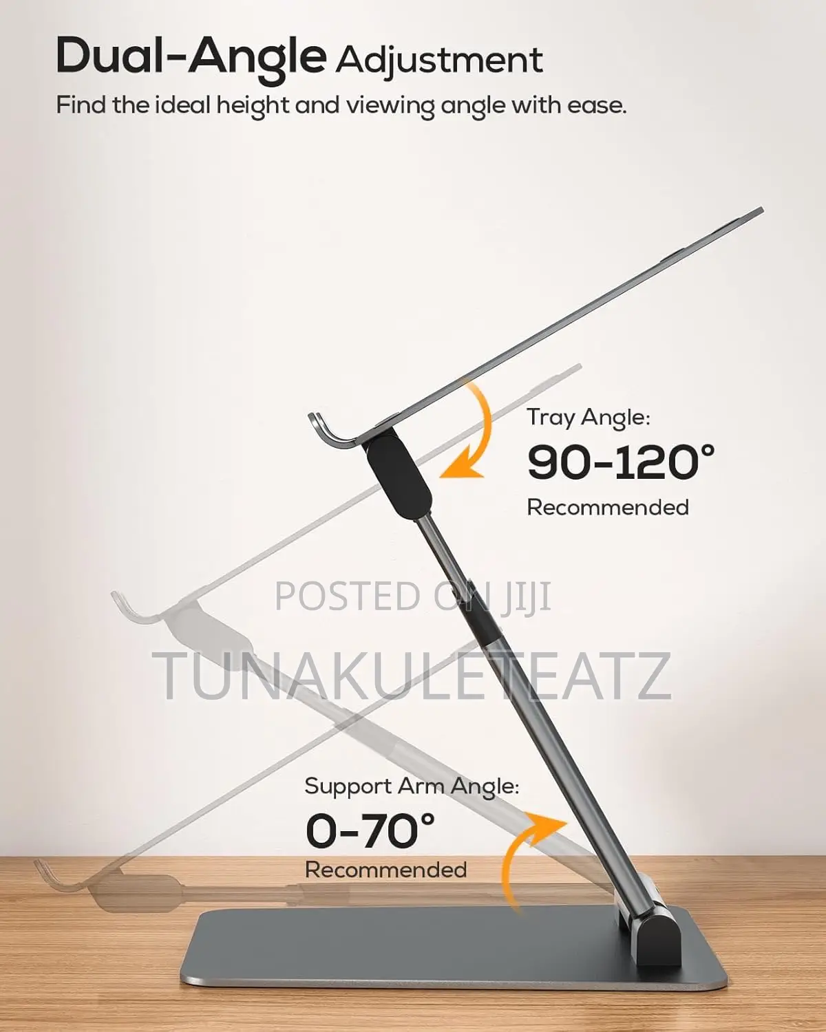 Nulaxy C5 Sit-to-Stand Laptop Stand