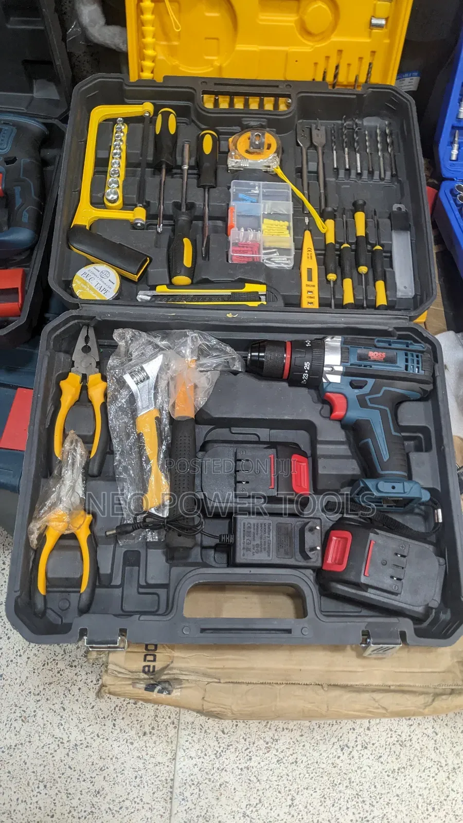 Boss Cordless Drill Set