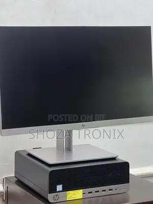 Hp -Prodesk 600 G3 SSF Cpu and LCD Monitor Hp E223 Complete