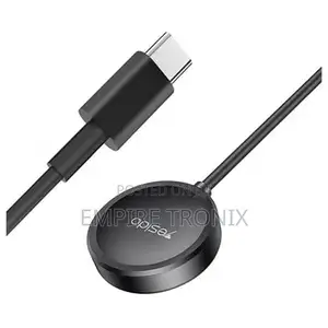 Yesido Type-C Wireless Magnetic Watch Charger Black