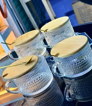 6pcs Cup With Bamboo Lid
