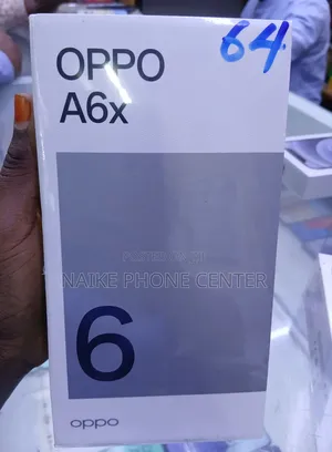 New Oppo A6x 64 GB Blue