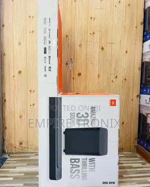 JBL Bar 500 Mk2 5.1-Channel Dolby Atmos Soundbar System – 750w