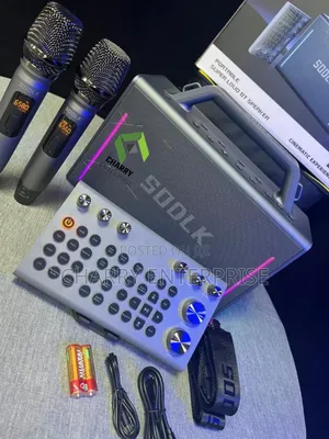 Karaoke Sodlk Portable S1116 Super Loud Bluetooth Speaker 2 Mics
200w