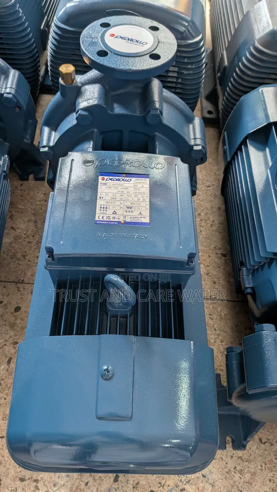 Pedrollo Surface Pump 12.5hp (1inch×2inch) F40/250c