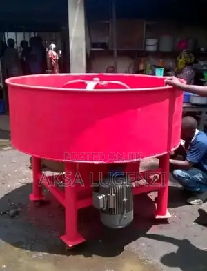Pan Concrete Mixer Machine. Mixer Ya Gia Box