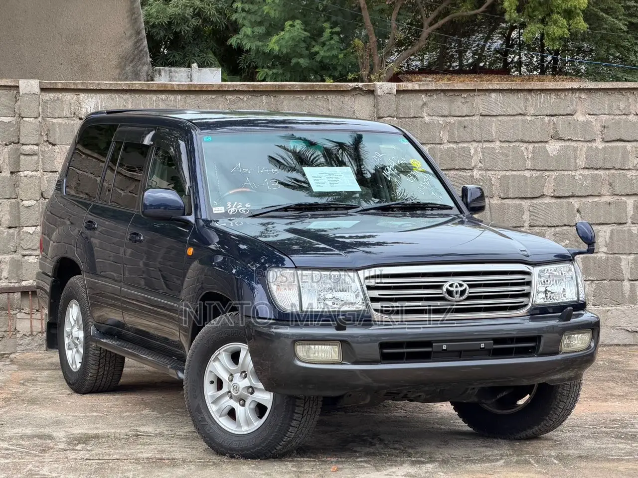 Toyota Land Cruiser 2004 Blue