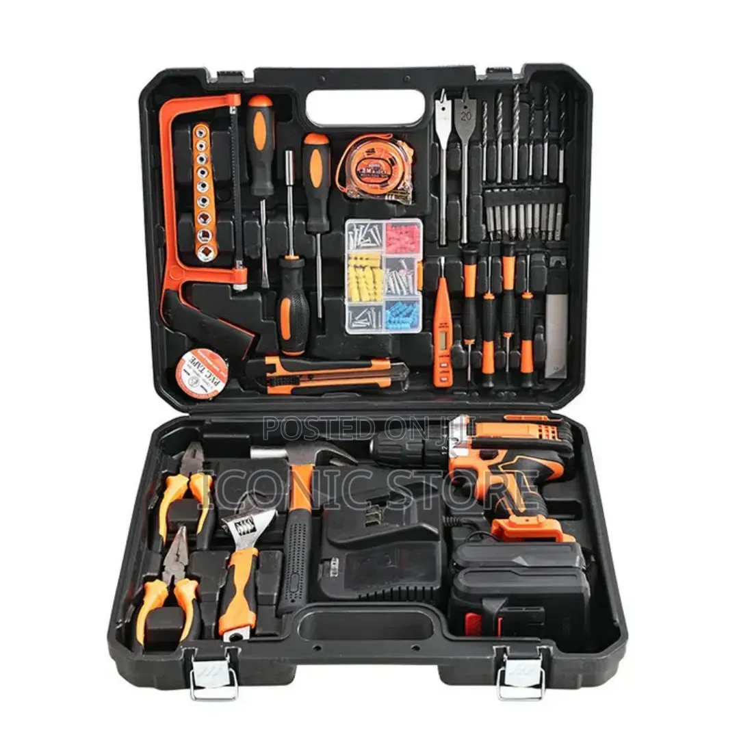 Cordless Drill Tool Kit Set-