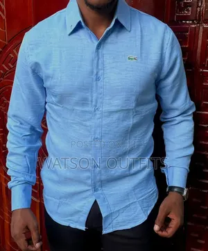 Linen Materials Shirts or Men's Original and New Shirts
