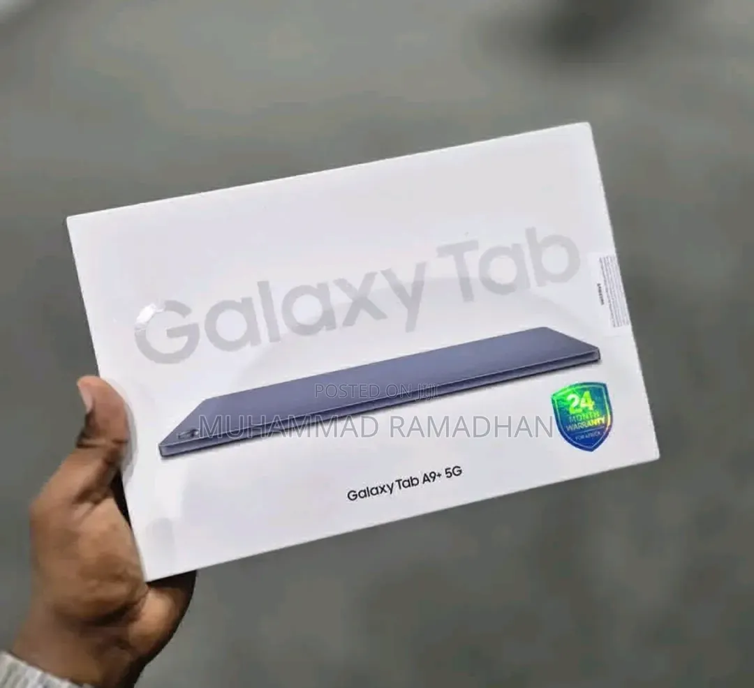 New Samsung Galaxy Tab A9+ 64 GB Black