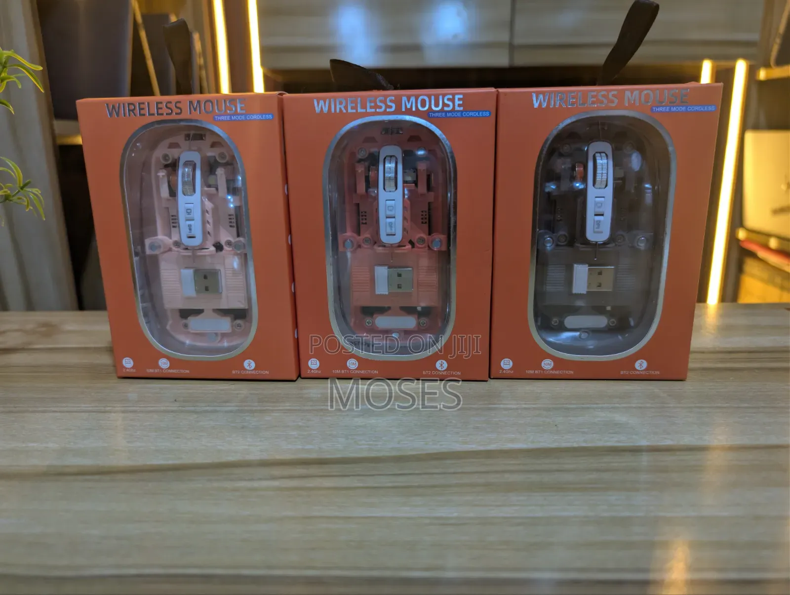 Transparent Wireless Mouses