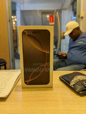 New Apple iPhone 16 Pro Max 256 GB Blue