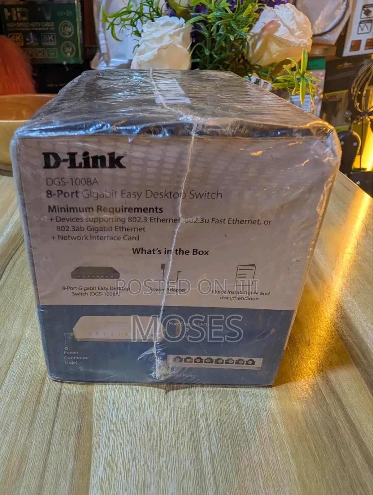 8 Port D-Link Switch